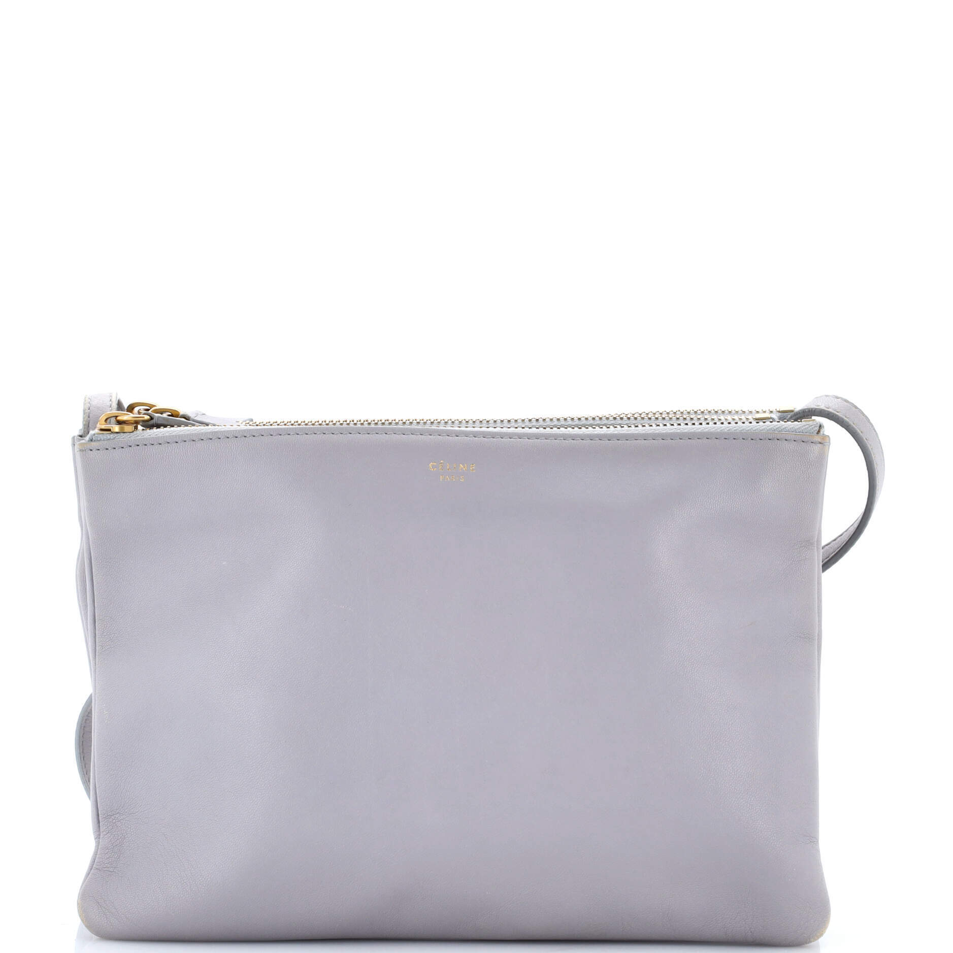 Celine Large Trio Crossbody Bag Leather